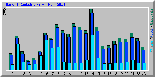 Raport Godzinowy -  May 2018