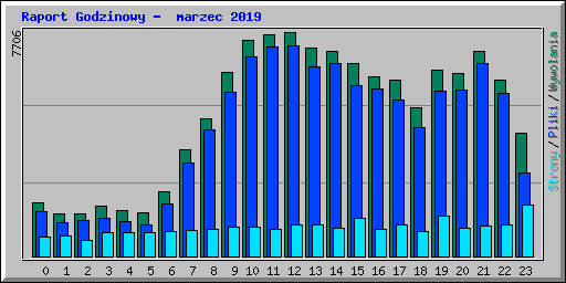 Raport Godzinowy -  marzec 2019