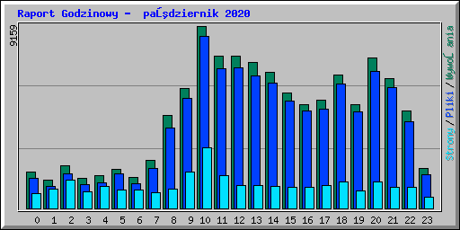 Raport Godzinowy -  październik 2020