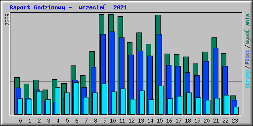 Raport Godzinowy -  wrzesień 2021
