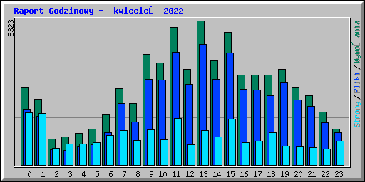 Raport Godzinowy -  kwiecień 2022