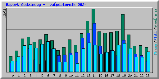 Raport Godzinowy -  październik 2024