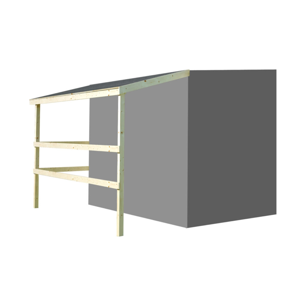 Wood shed 200×80 (Cabin Bławatek)